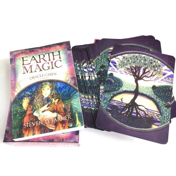 Earth Magic Oracle Cards by Steven D. Farmer - Picture 4 of 7
